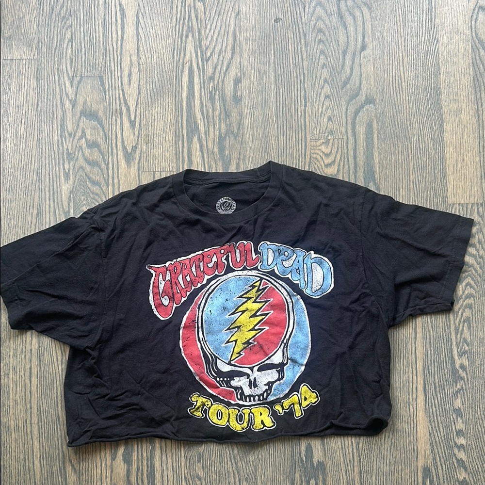 Grateful Dead cropped tee